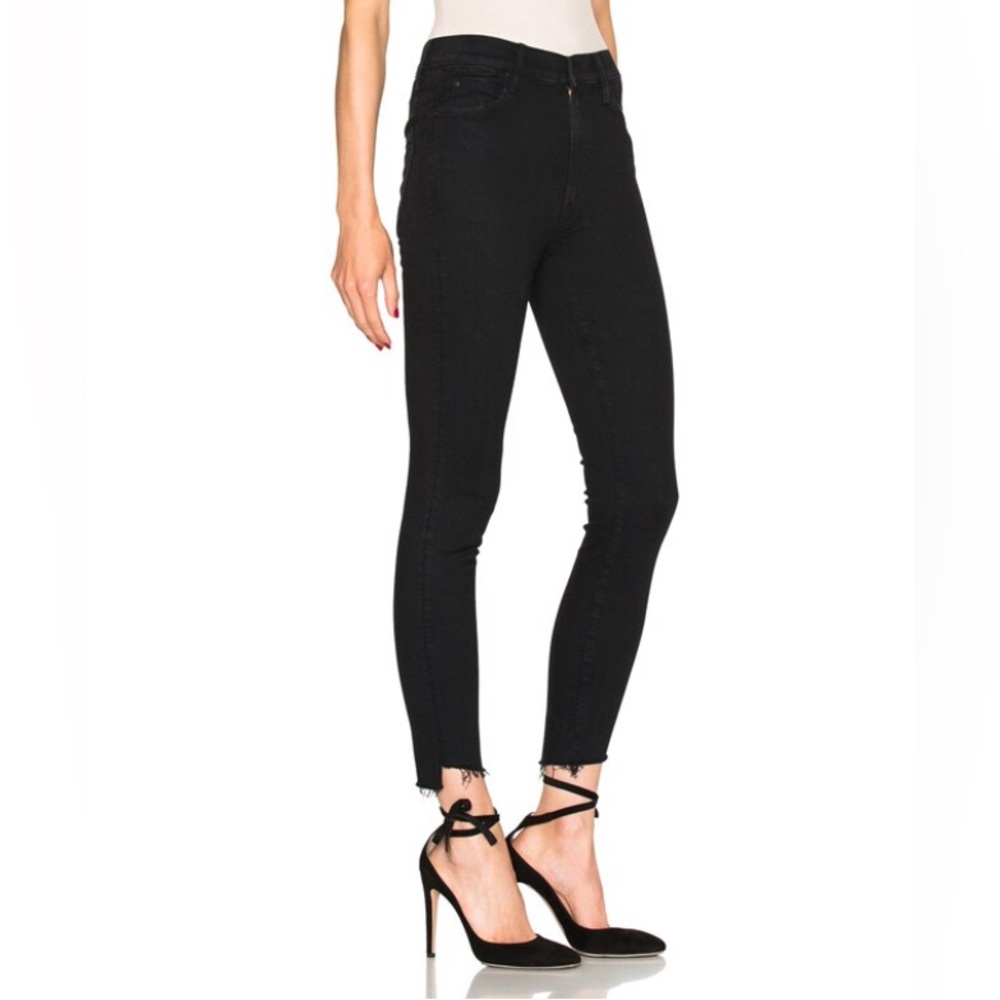 MOTHER Women's Skinny Jeans in Black